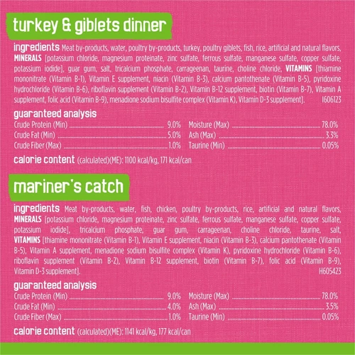 Purina Friskies Pate Variety Pack Surfin & Turfin Nassfutter für Katzen, 5,5oz, 32er Pack - Bild 5 von 11