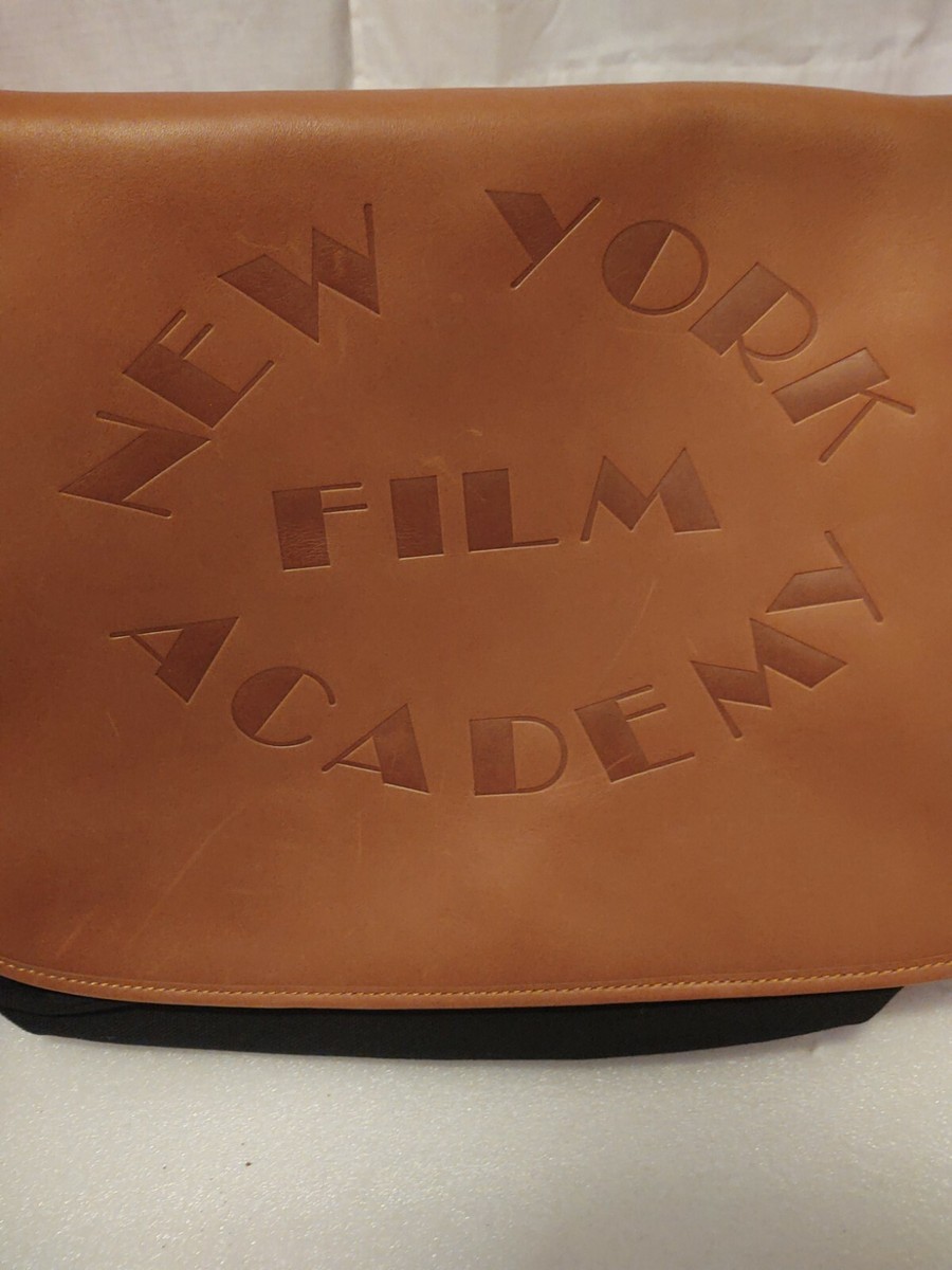 New York Film Academy Genuine Leather Toto Leather Side Bag New York Film Academy Genuine Leather Toto Leather Side Bag