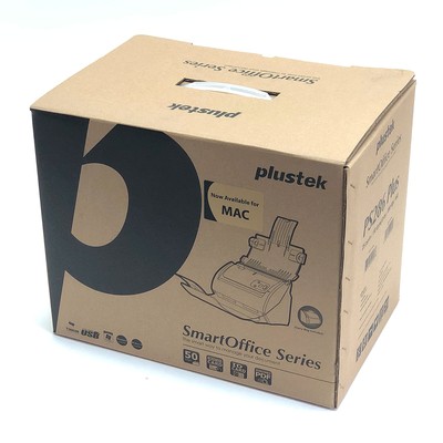 Original Karton OVP für Dokumentenscanner Plustek SmartOffice PS286 Plus