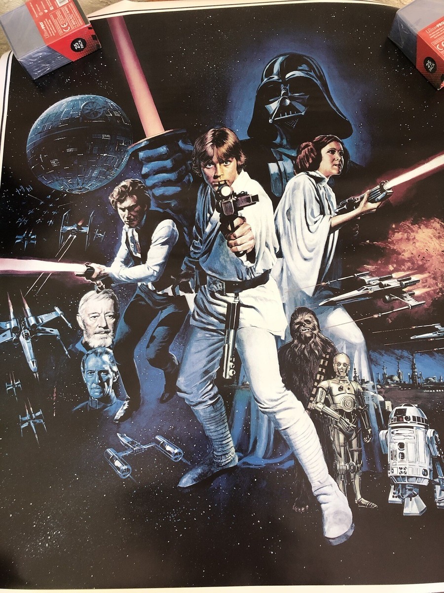 Star Wars 1993/スターウォーズ トム シャントレル/ポスター 1993 Star Wars Poster, Tom Chantrell, Lucas Films