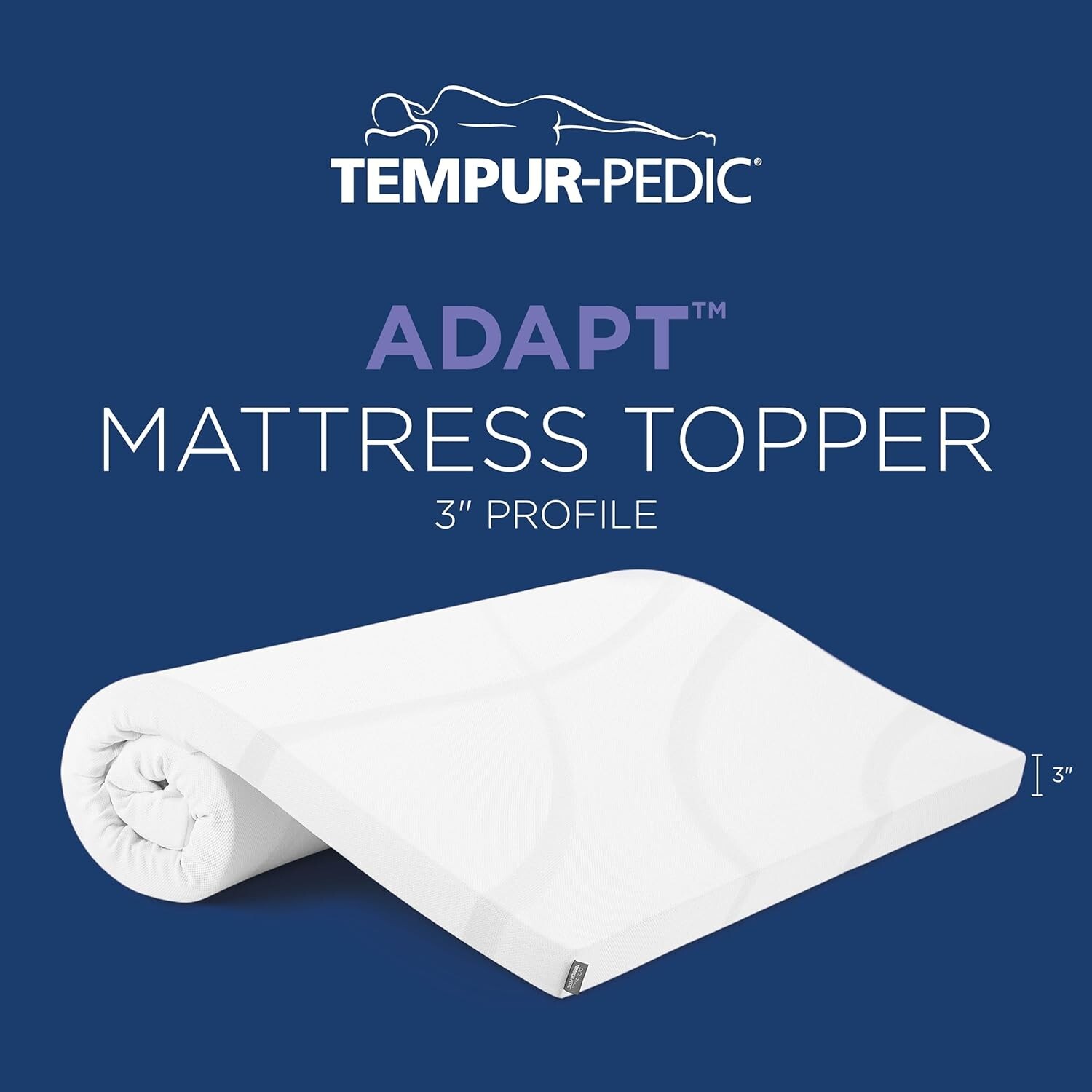 TempurPedic Tempur ProSupport 3" Cal King Mattress Topper. Retail for