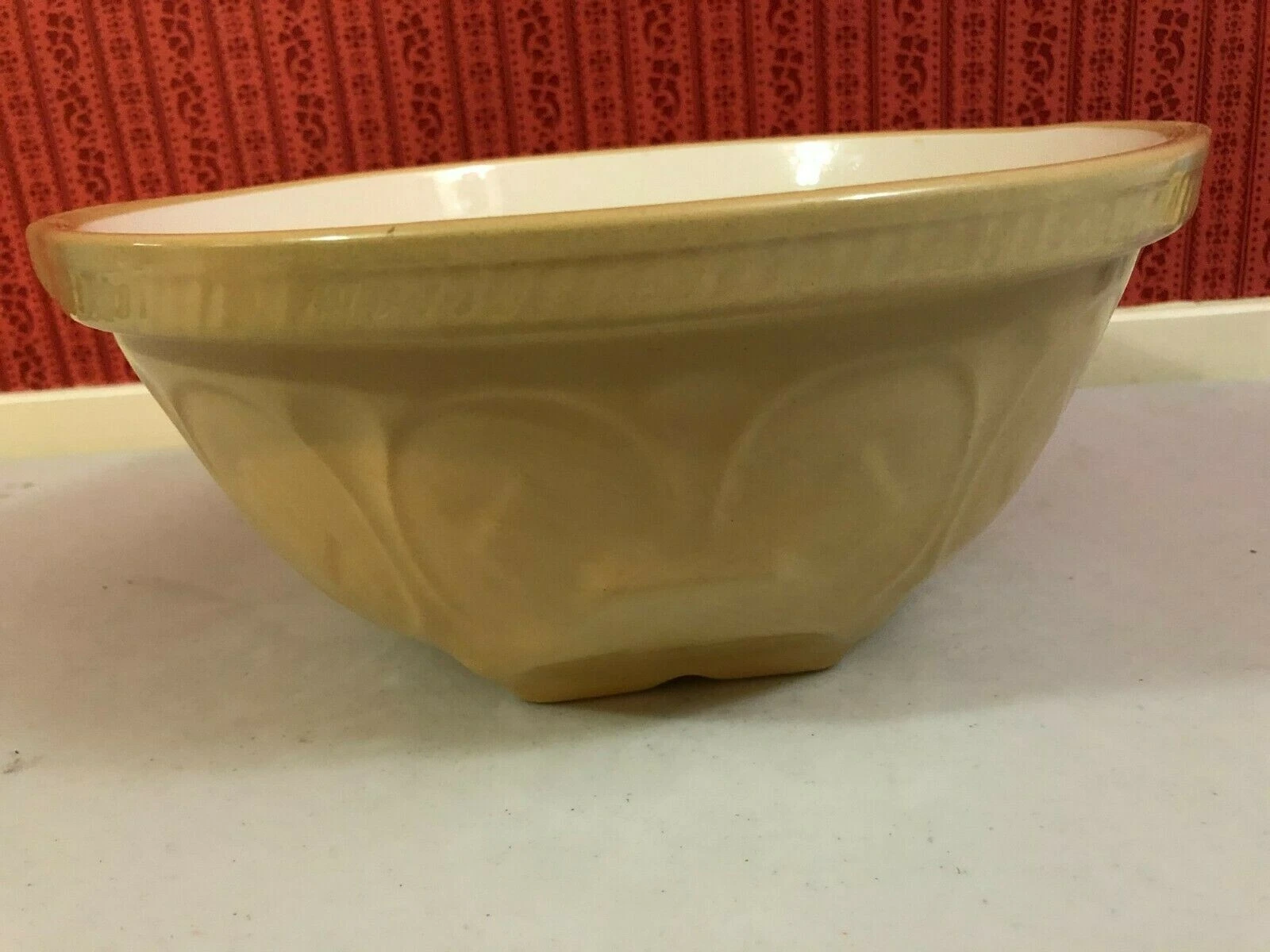 Vintage GREEN'S Gripstand Mixing Bowl Made in England Pre-Owned