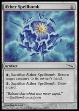 MTG Magic the Gathering Aether Spellbomb (141/306) Mirrodin LP