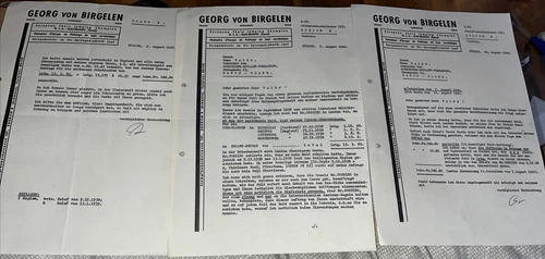 2 1940 Letters Skating Champion Personal Stationary Kirkcaldy Ice Rink Scotland