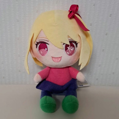 Oshi no Ko Osuwari Otedama Sitting Beanbag Plush Doll Ai Hoshino Aqua Ruby Idol