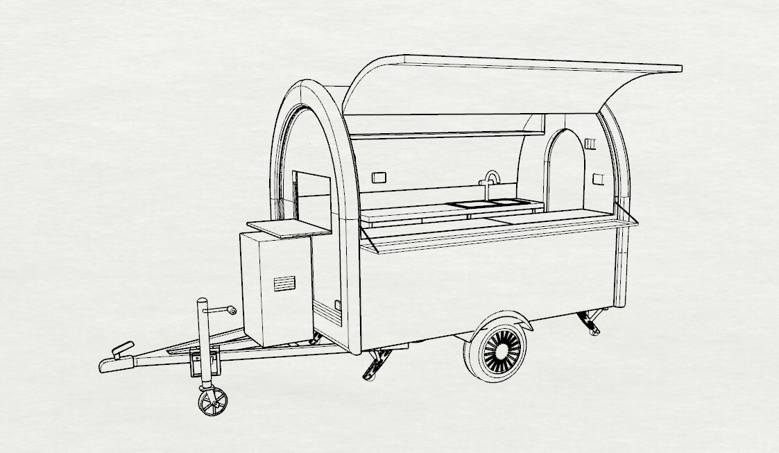 Catering Trailer / Food Trailer / In Stock eBay