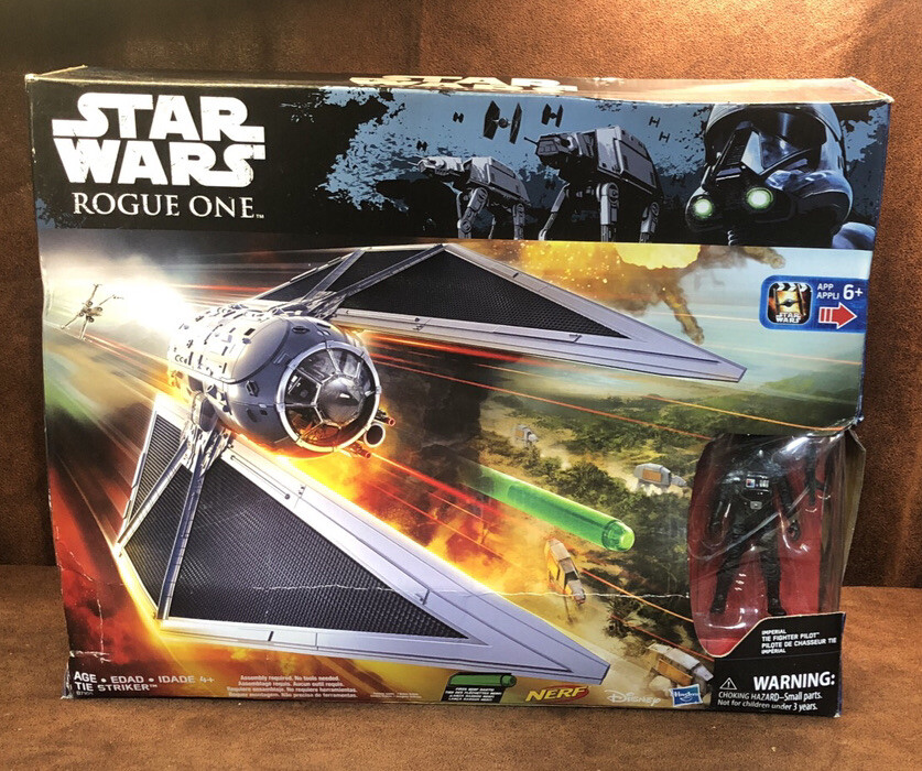 Nerf Hasbro Star Wars Rogue One TIE Striker w/ Imperial Fighter Pilot B7105
