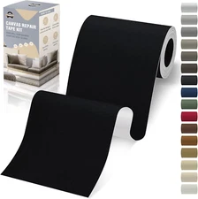 OAZ 4 X 79 Inch Canvas Repair Patches Canvas Fabric Patch Self-Adhesive Fabric R