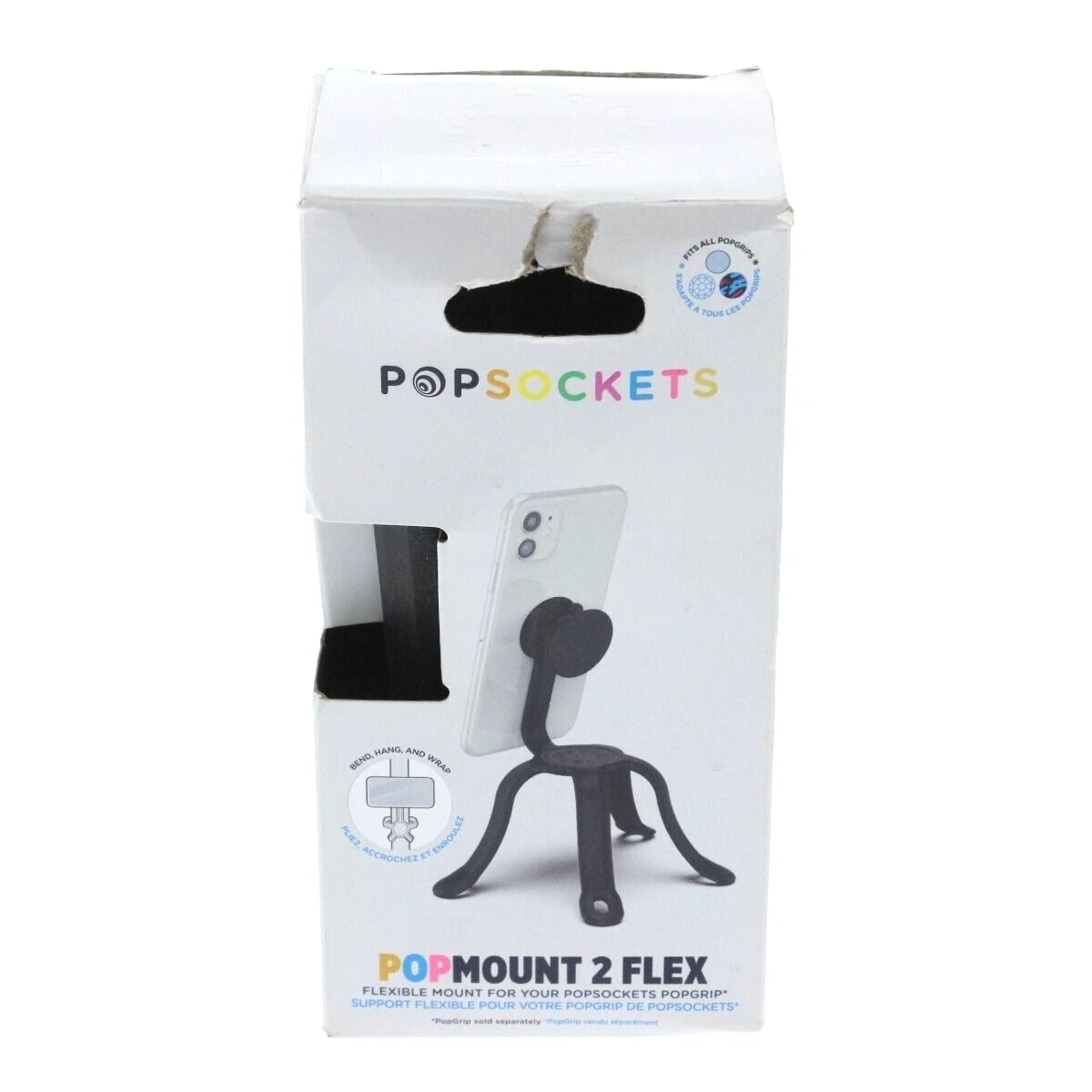 POPSOCKETS POPMOUNT 2 Flex Flexible Mount For POPSOCKETS Grips Black - Picture 1 of 5