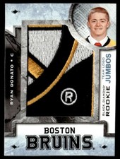 2018-19 UD Black Diamond Rookie Team Logo Jumbos Ryan Donato #RTL-DO