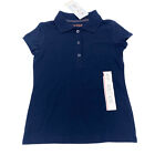 Cat & Jack Girls Size Xs 4/5 School Uniform Polo Shirt Navy