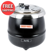 Commercial Soup Kettle 11 Quart Electric Countertop Food Warmer Catering Buffet