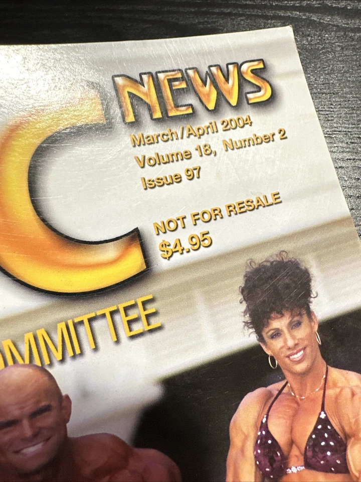 RARE NPC Magazine March April 2004 Vol 18, #2 Issue 97 - Vintage Bodybuilding - Image 2 of 4