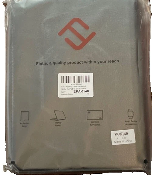 Fintie Apple IPad Black Rotating Case With Pencil Holder. 10.2” EPAK140. New. - Image 3 of 3