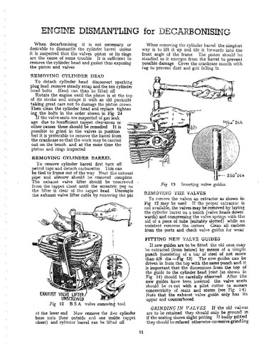 Manual de mantenimiento de taller BSA M20 Solo 500cc válvula lateral - Imagen 3 de 12
