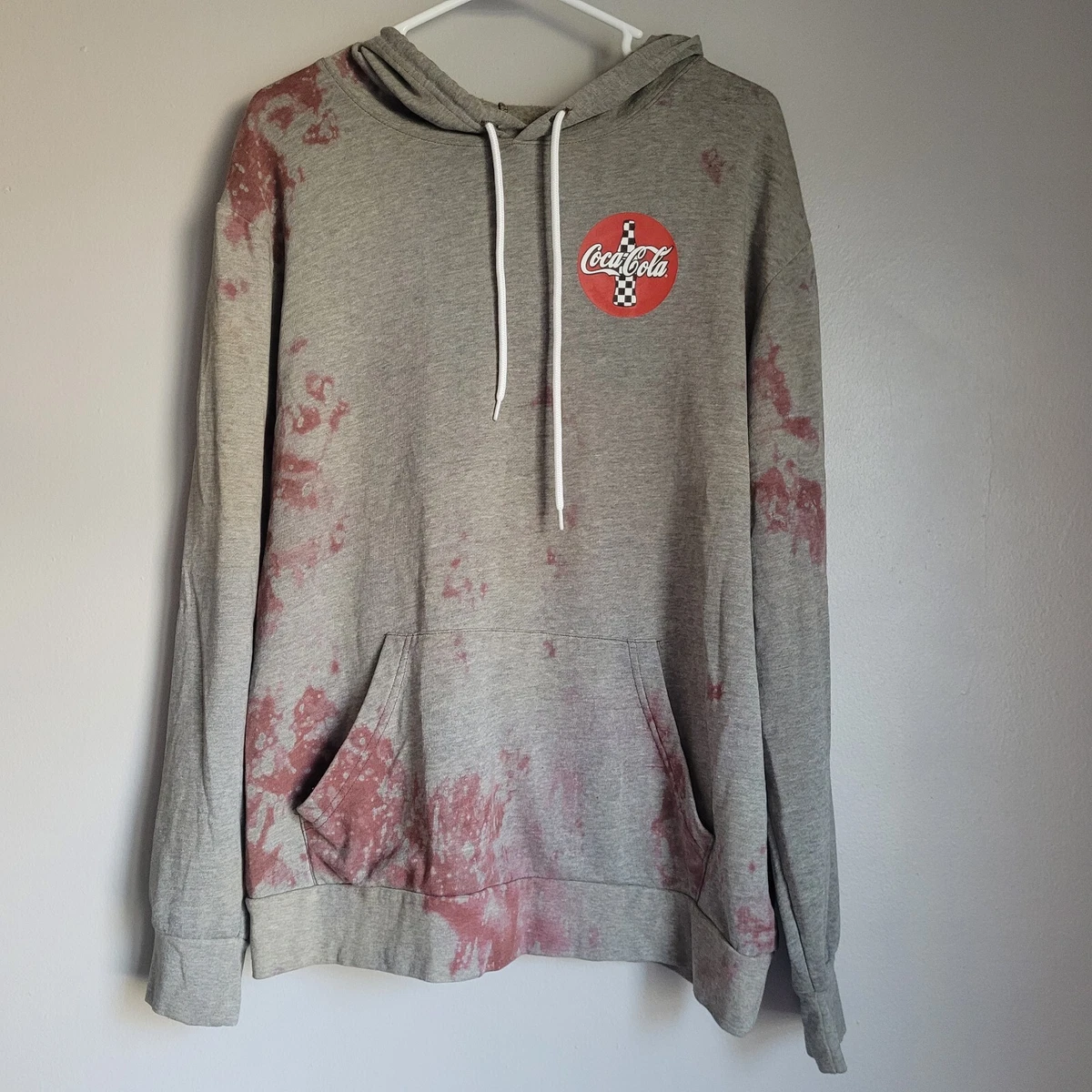 Hoodie tie outlet dye coca cola
