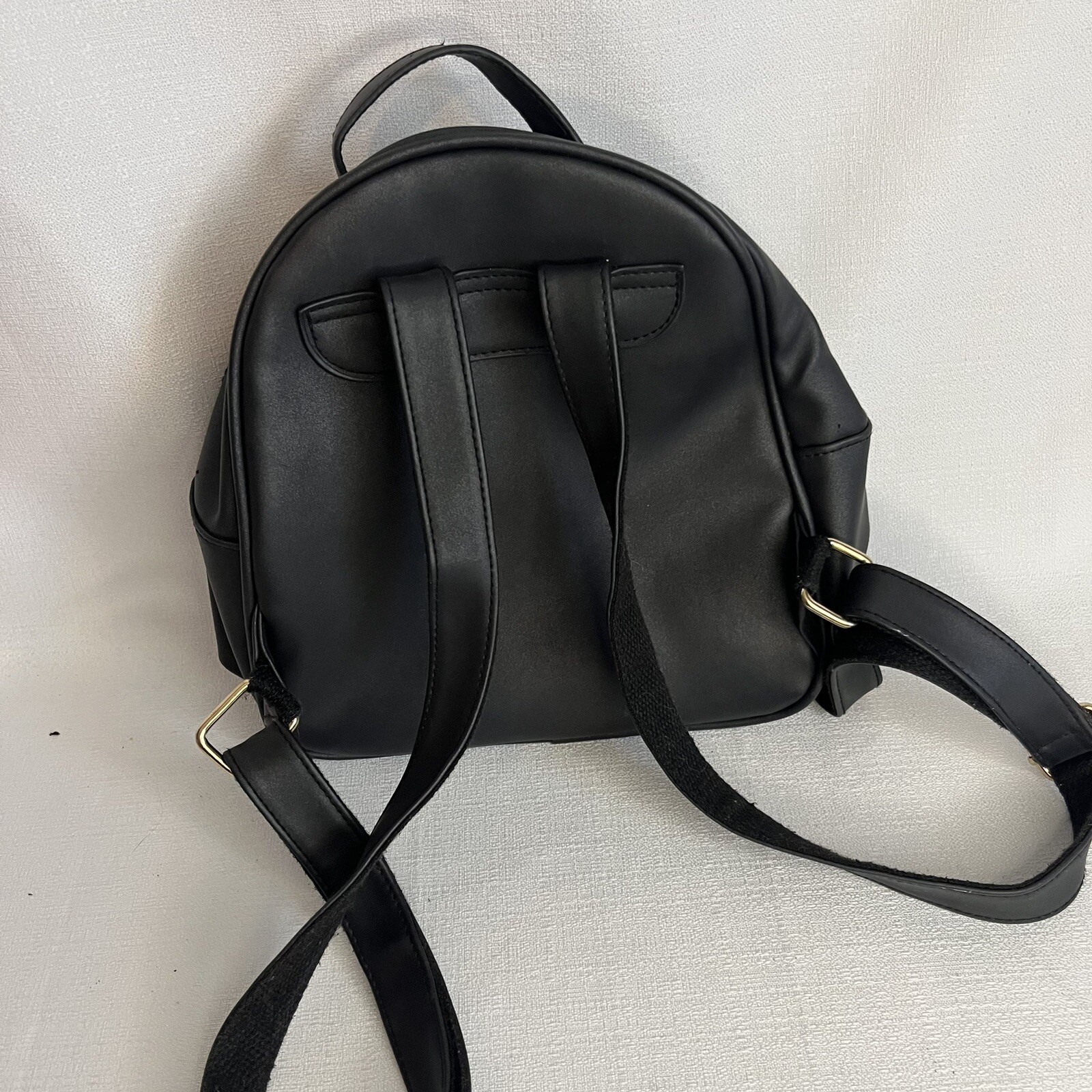 Black Cat Ear Sequin Mini Backpack - image 2