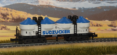 Wagon silo SUDZUCKER - en boite - N 1/160 Wagon silo SUDZUCKER - en boite - N 1/160