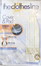 The Clothes Line Deluxe￼ Fiber Pad Ironing ￼Board Cover New In Package