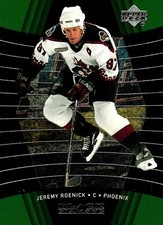 Jeremy Roenick #65 Coyotes Upper Deck Black Diamond 2000 NHL Hockey Card