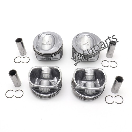 4x Pistons Rings Set Ø76,51mm Mahle OE For VW Golf Passat CC Tiguan 1.4TSI EA111 - Picture 6 of 6