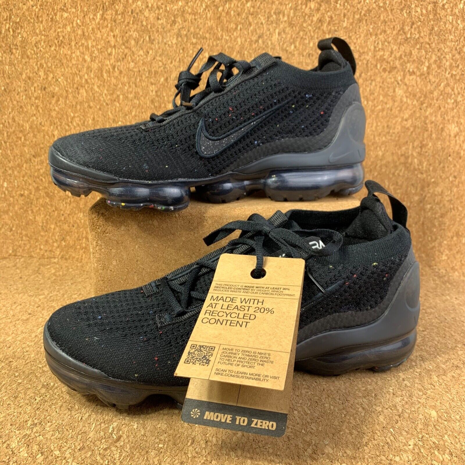 Kwaadaardige tumor Feat Reinig de vloer Nike Womens Air Vapormax 2021 Flyknit Triple Black Shoes DC9454-001 Size  7.5 NEW – ASA College: Florida