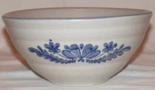 Vintage Pfaltzgraff Yorktowne 3" Mixing/Nesting Bowl #456 Grey / Blue