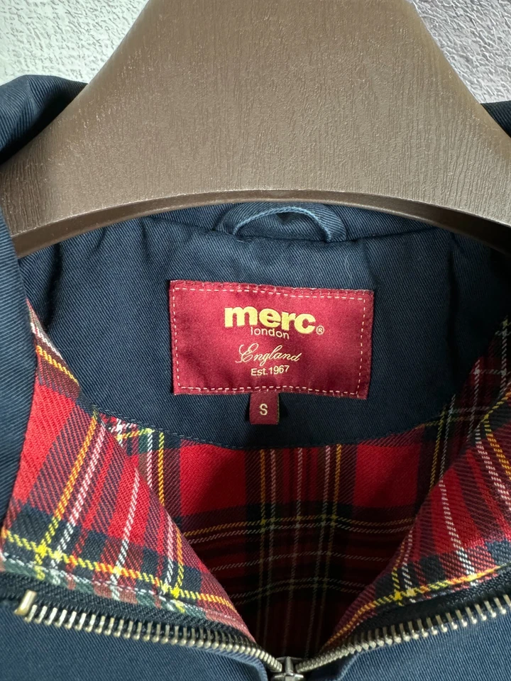 Chaqueta bomber Merc London vintage estilo Harring Ton AW13 Foto 4 de 4