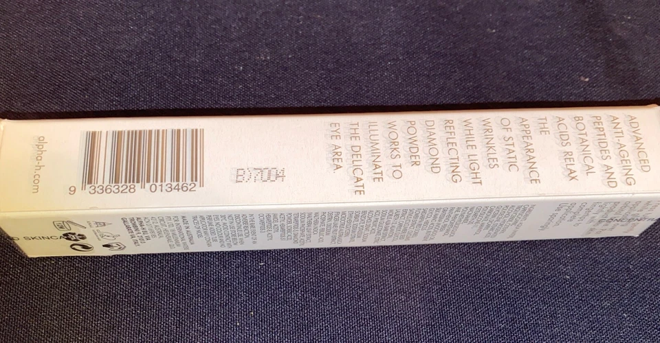 Creme para os olhos Alpha-H Liquid Gold Firming 0,51 fl oz/15 ml - Novo em folha - Selado - Imagem 2 de 3