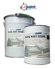 5 & 20 Litre Opaque Acrylic Matt Barn Paint - Black, Dark Brown and Dark Green