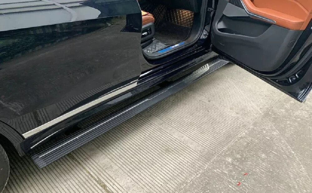 2PCS Power Side Step Electric Running Boards Fit For Cadillac Escalade ...