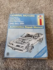 Haynes 38015 766 Repair Shop Manual Buick Skyhawk Cimarron Cavalier 1982 to 1994