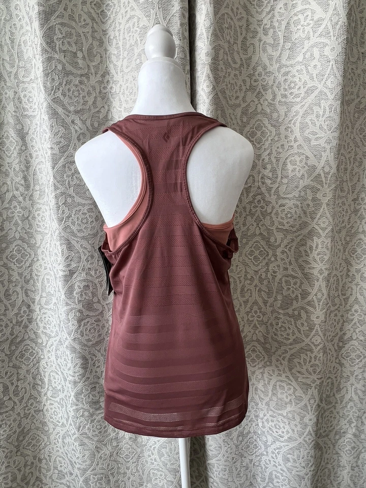 NWT Black Diamond- Campus Tank (Petal) size Large. Built in Bra - Image 3 of 4