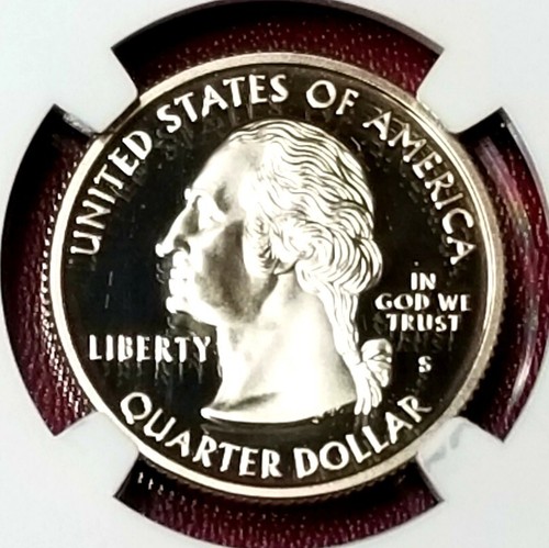 VIDEO - 1999 S Clad Proof Georgia State Quarter - NGC PF70UC (Portrait) #0657 - Picture 5 of 7