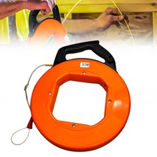 Kit ausilio retrattile cavo fibra di vetro 30M nastro retrattile spirale retrattile filo retrattile