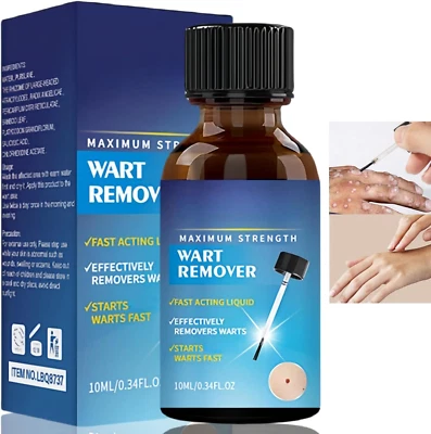 RUOJIAR Wart Remover Fast Acting and Painless,Mole Remover,Wart Remover for Face,Skin Ta