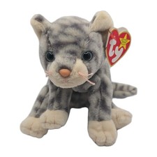 Ty Beanie Baby Silver the Gray Tabby Cat 1999 — listing 6