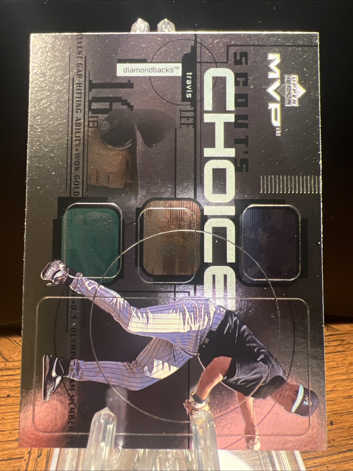 1999 Upper Deck MVP Scout's Choice Diamondbacks Baseball Card #SC13 Travis Lee