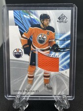 2020-21 Upper Deck SP Game Used - Leon Draisaitl #20 Silver Jersey (MEM)