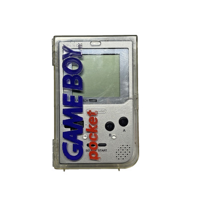 Nintendo Gameboy Pocket MGB-001 Silber - gereinigt & getestet!