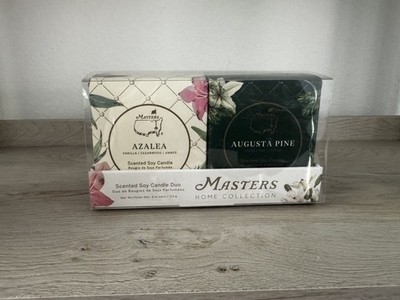 Masters Augusta National Azalea Candle and Augusta Pine Candle NEW