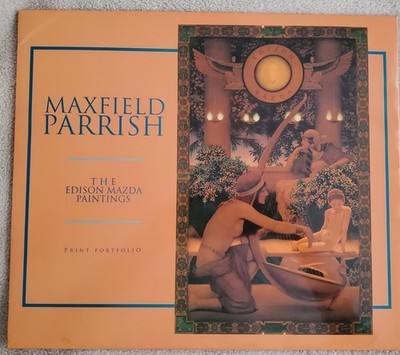 Maxfield Parrish THE EDISON MAZDA PAINTINGS  Portfolio Of  Eight Color Plates NM