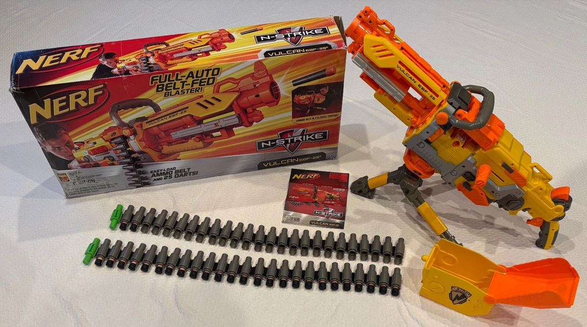 Nerf N-Strike バルカン EBF-25 ダーツブラスター Preços baixos em NERF Nerf Vulcan EBF-25 Pistolas de Dardos e