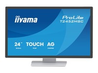 Iiyama Prolite T2452MSC-W1AG, Led-Monitor 60.5 Cm (24 Zoll), Weiß (Matt), Fullhd
