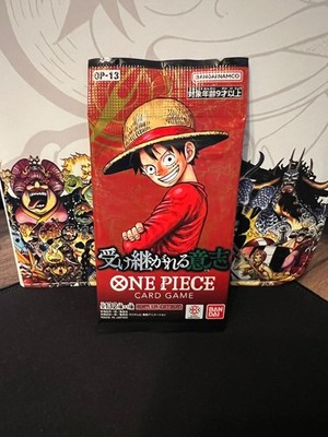One Piece TCG Booster OP-13 Carrying on his Will ( Sealed ) JP