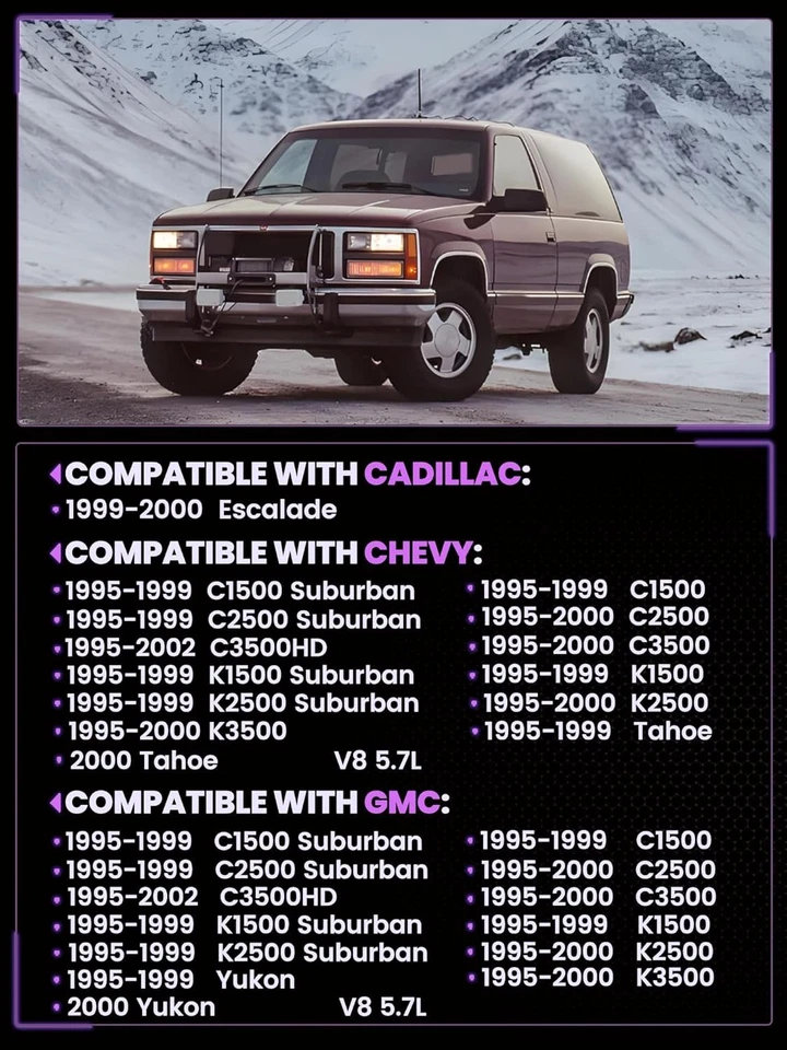 Interior Door Handle w/Bezel Kit with Chevy GMCC1500 C2500 C3500 K1500 K2500 - Изображение 2 из 4