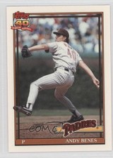 1991 Topps Factory Set Collector's Edition (Tiffany) Andy Benes #307 fm0