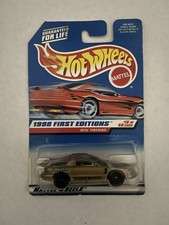 Hot Wheels 1998 First Editions Iroc Firebird Diecast Car 653 Gold 1640 New