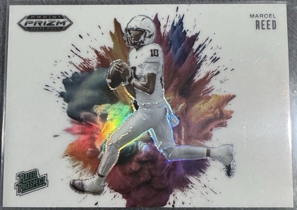 2025 Prizm Draft Picks MARCEL REED Color Blast SSP CASE HIT Texas A&M🔥🔥
