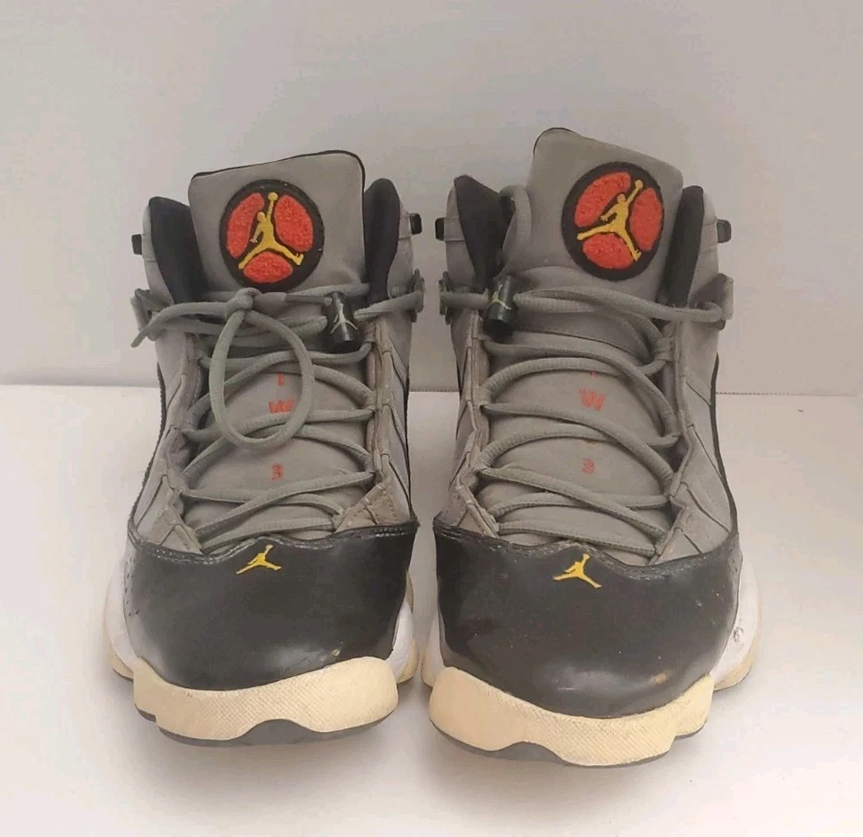 Мужские кольца Nike Air Jordan 6 Rings 'Light Graphite' 322992-022 размер 11 дымчато-серые - Изображение 3 из 4